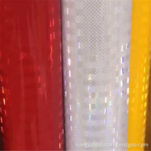 Znaki drogowe Powłoka odblaskowa Folia bazowa reflektora